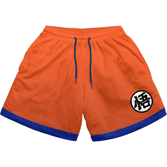 Dragon Ball anime gym shorts