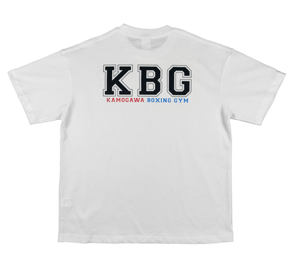 Back of Kamogawa Boxing Gym shirt